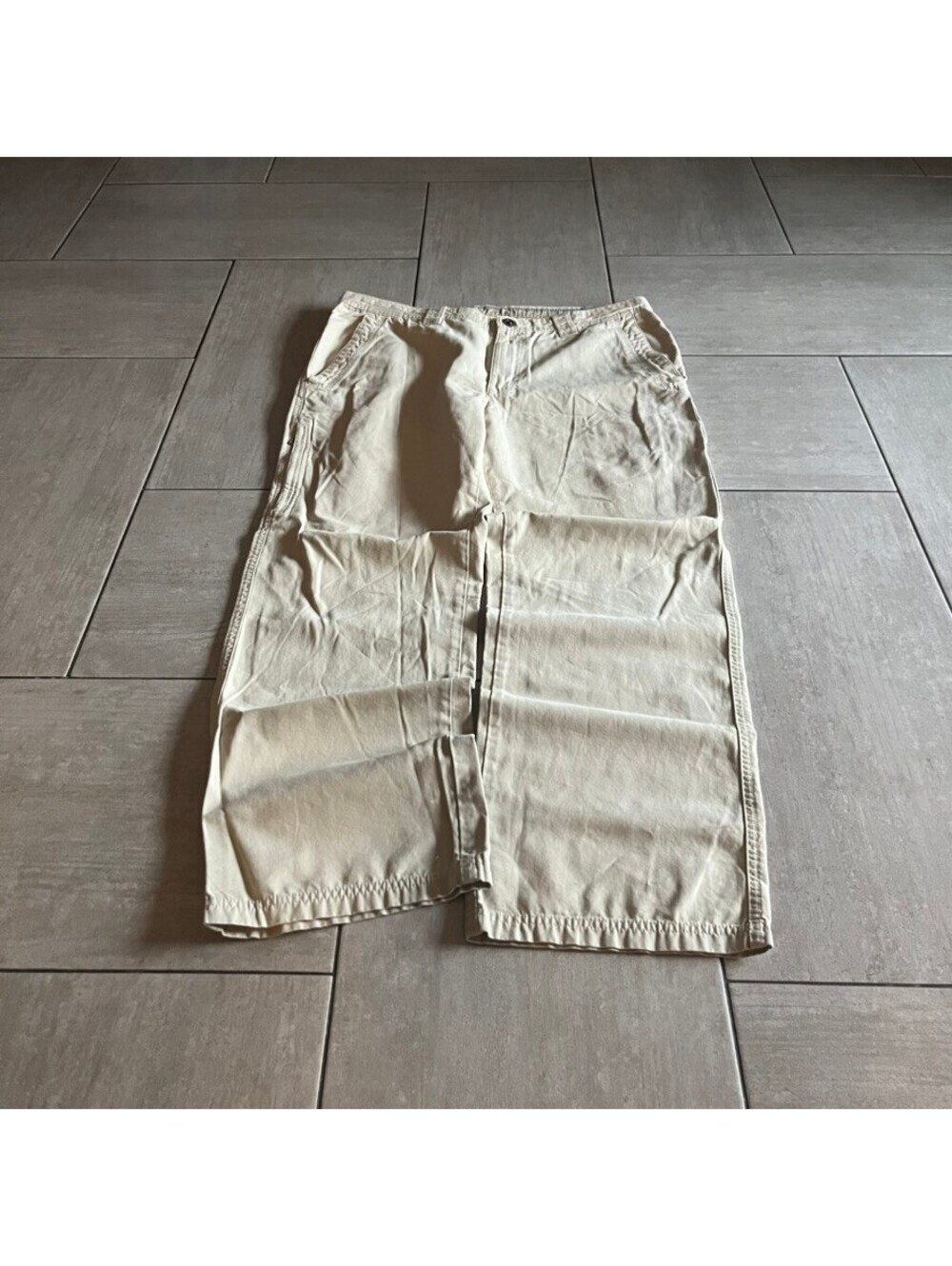 Columbia Men's Khaki Cargo Pants Casual Fit Waist Size 36